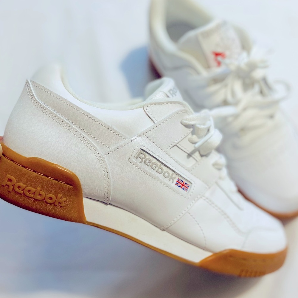 Reebok Men's Workout Plus Sneaker Size 7, White